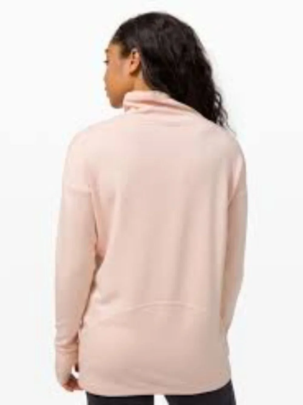 Lululemon Warm Down Funnel Neck Light Pink Size 12 Style Number: W3DSJS